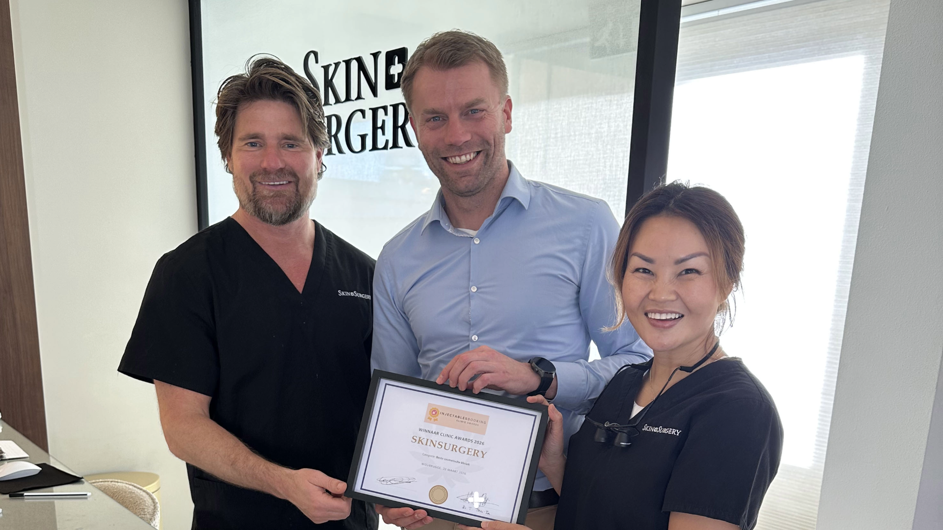 5x op rij Winnaar Clinic Awards – Beste kliniek in Nederland voor Injectables